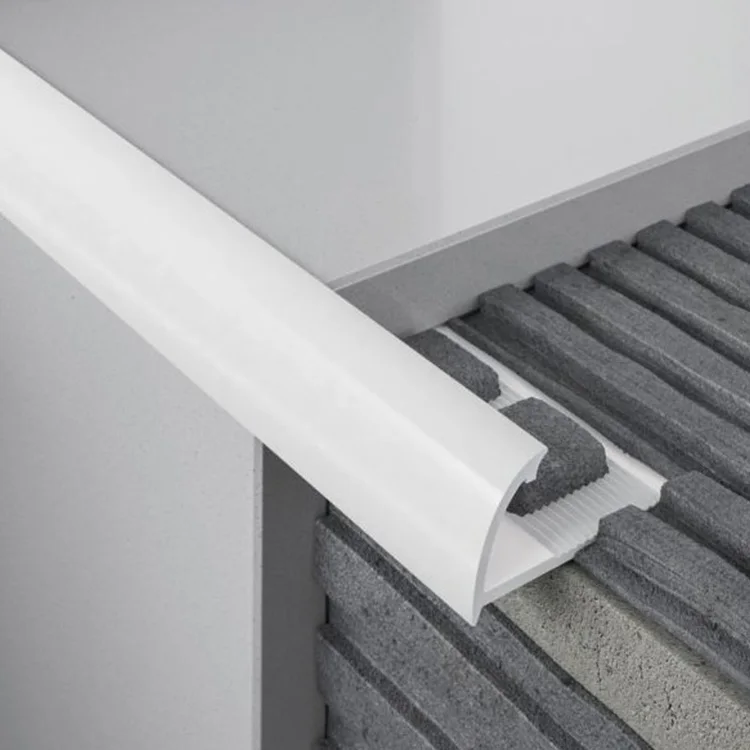 Tile Edging Profiles R Shape Tile Aluminium Trims For Floor Or Wall Edges Decoration