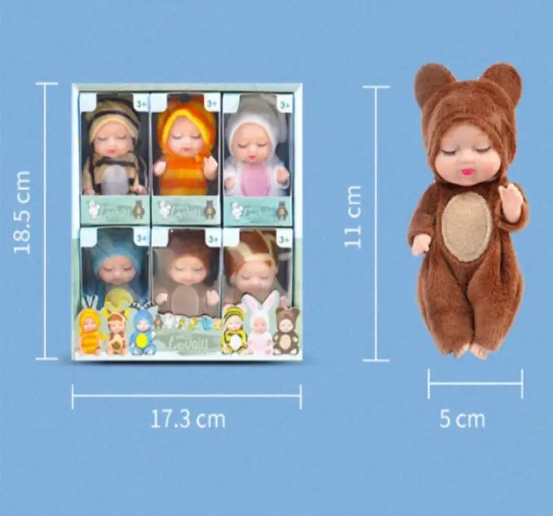 Baby Fashion Sleep Simulation Realistic Girl Reborn Doll Newborn Girl Toy Gift