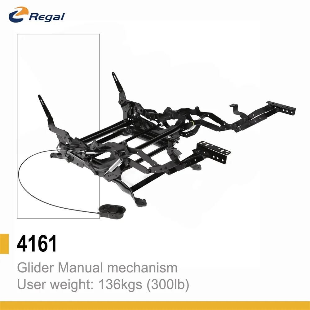 REGAL 4161 Manual Glider Recliner Mechanism Sofa Chair Mechanism Glider Base Parts Recliner Chair Mechanism