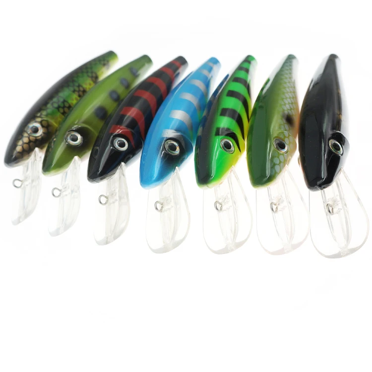 The integrally molded dive lip Crankbait Trolling Minnow Japan Swimbait Crazy Crankbait Fishing Tackle