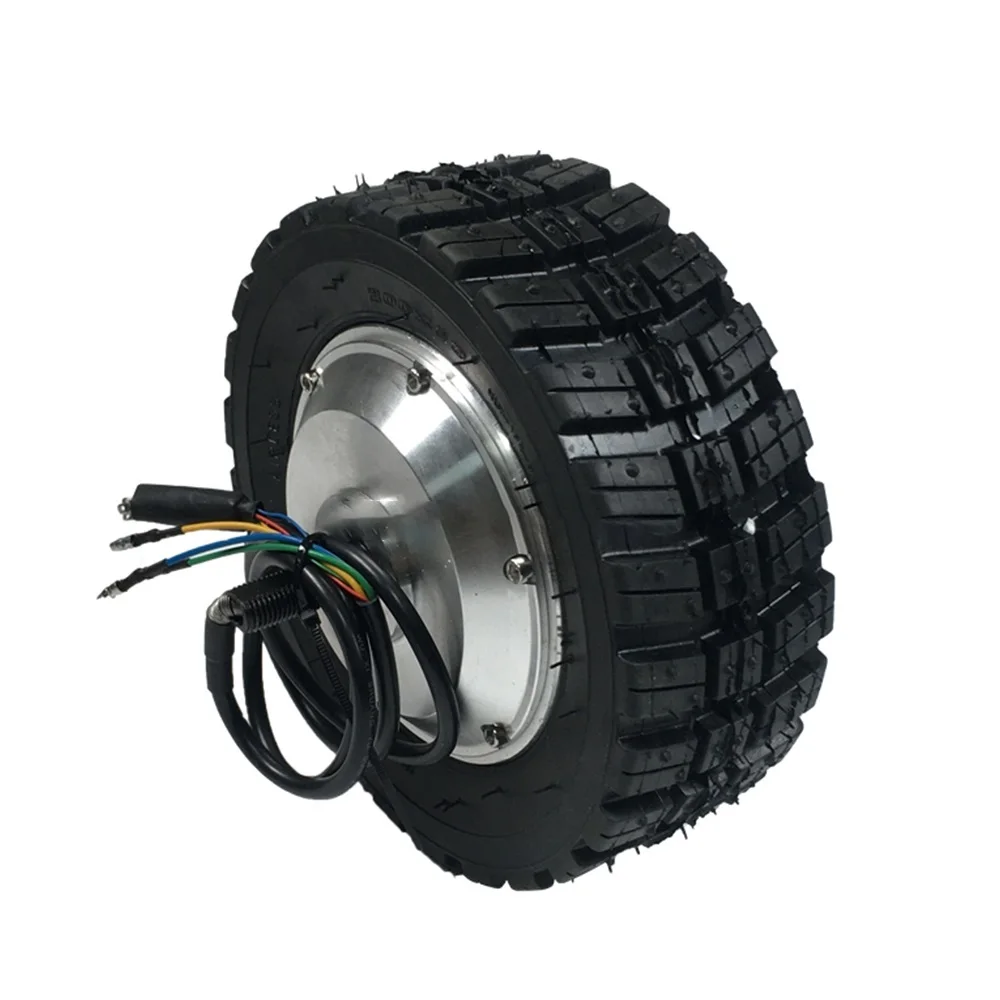 Dual Shaft Brushless 8 Inch Gear Hub Motor 24V 250W Low Speed High Torque Electric Wheelbarrow Motor