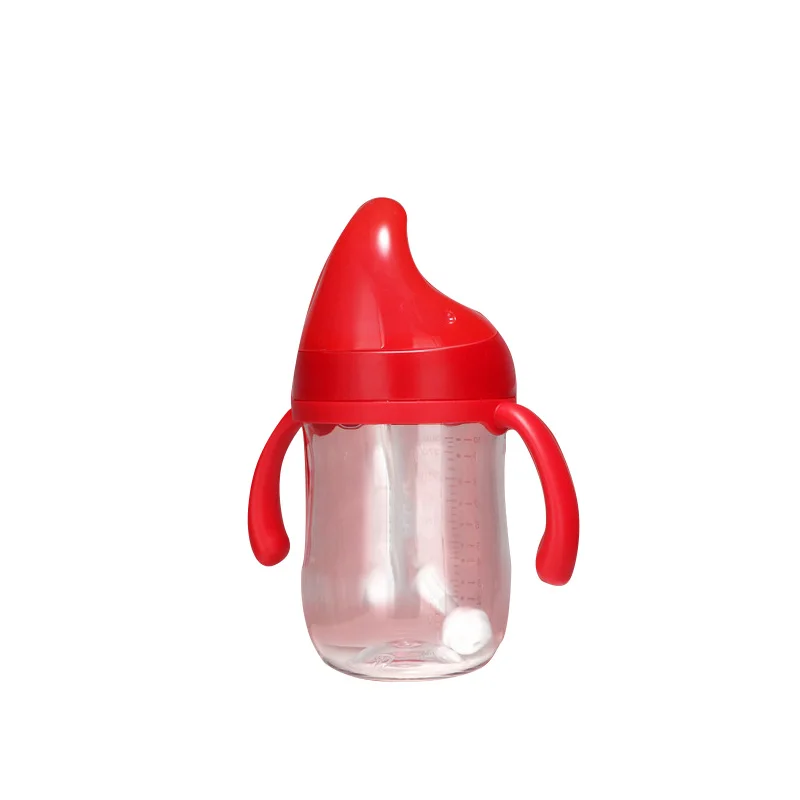 
Standard 320ml Babies Milk Bottle BPA Free PP Eco-Friendly Food Grade Custom Logo Silicone Nipple Infant PP Feeding Baby Bottles 