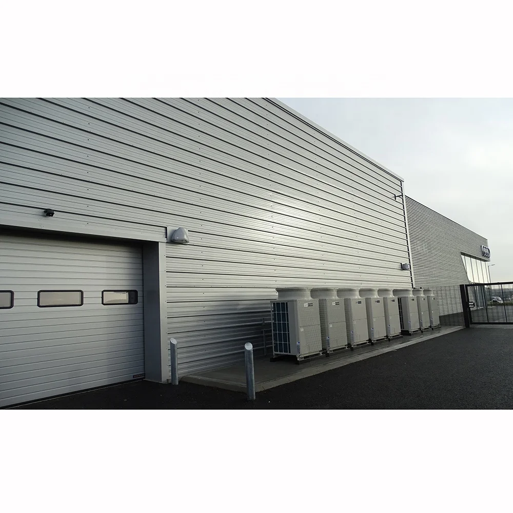 Quick assembled industrial storage building cheap warehouse steel structure hangar construction