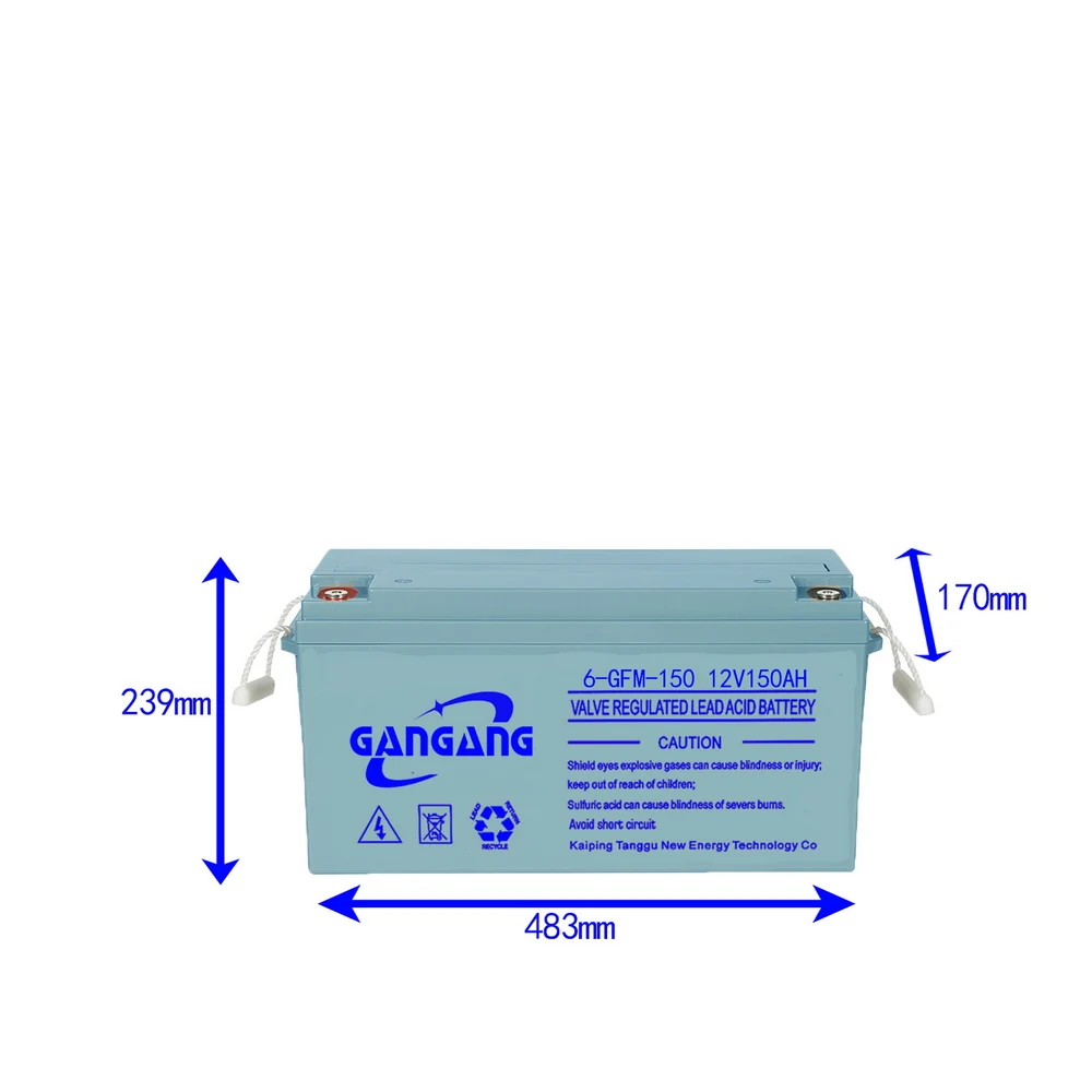 OEM High Quality 12V 150ah 136ah 125ah AGM Sealed Lead Acid Batteries UPS and Solar Energy Storage Battery