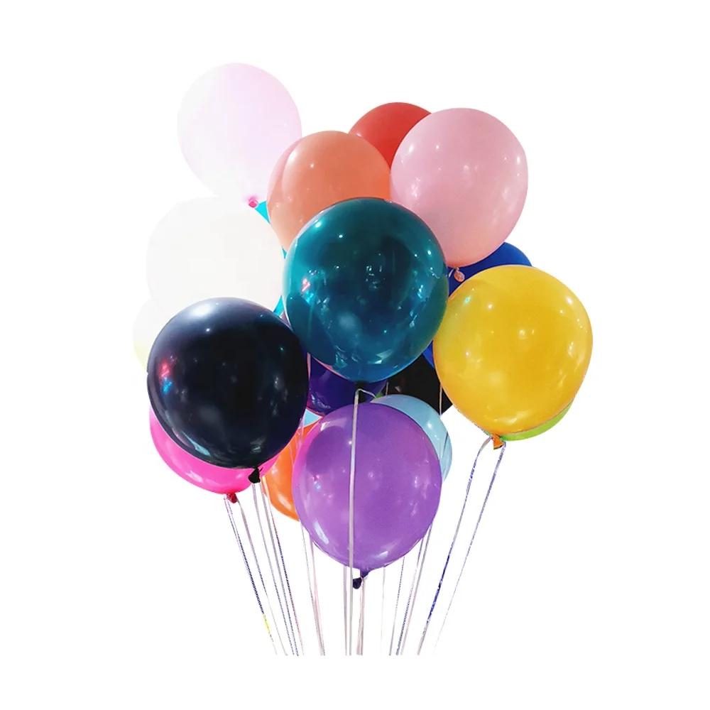 China Wholesale High Quality and Low Price Cheap Product Supplies Soild Color Balloon Ballons for Party Pack of 100