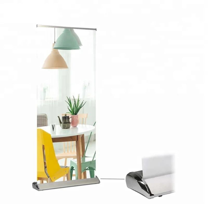 pull-up banners big base Trade Show Display double side customized 10ft Tension Fabric