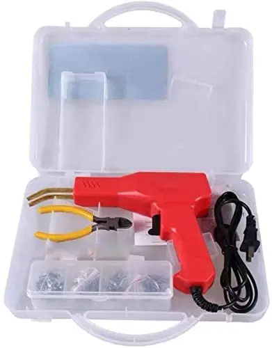 50w Hot Stapler, Plastic Welding Machine Car Bumper Repair Kit, Plier, Flat/Outside Corner/Inside Corner/Wave Staples