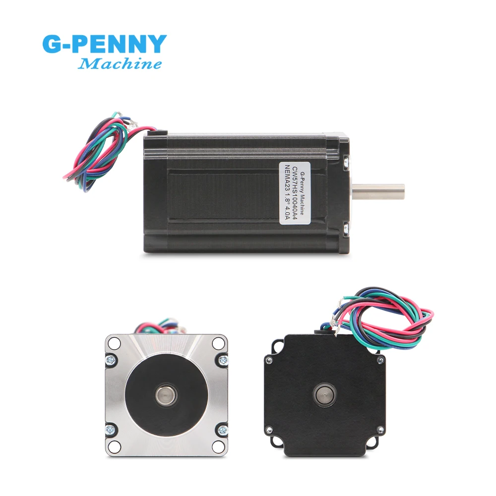 G-Penny NEMA23 57*100 Stepper Motor 300N.Cm 4A L=100mm 3Nm 4 Lead for CNC Engraving Machine 3D Printer