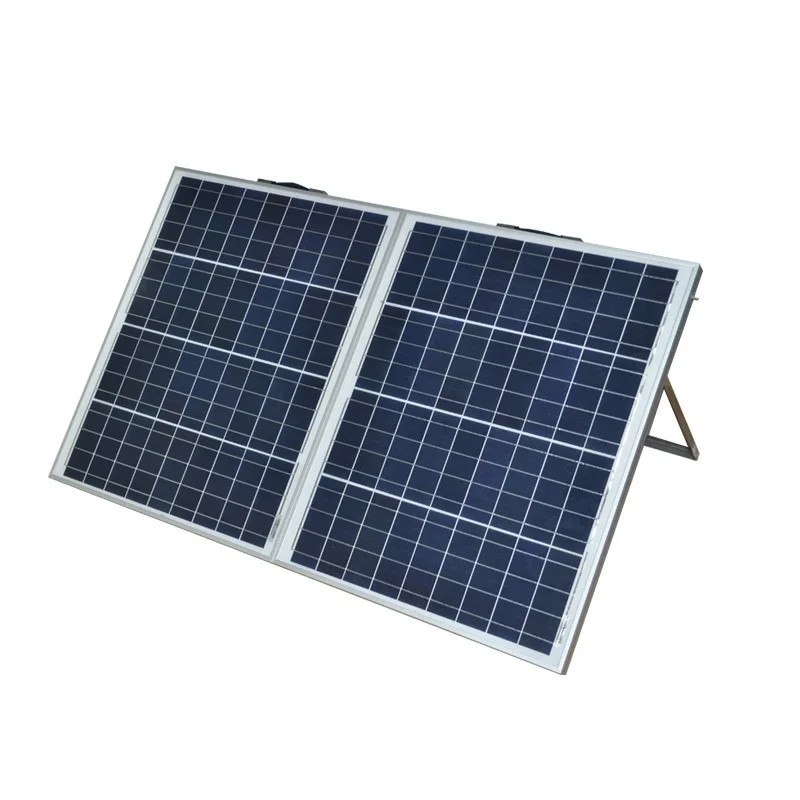 
18V Foldable Solar Panel with 10A Charge Controller in Suitcase 