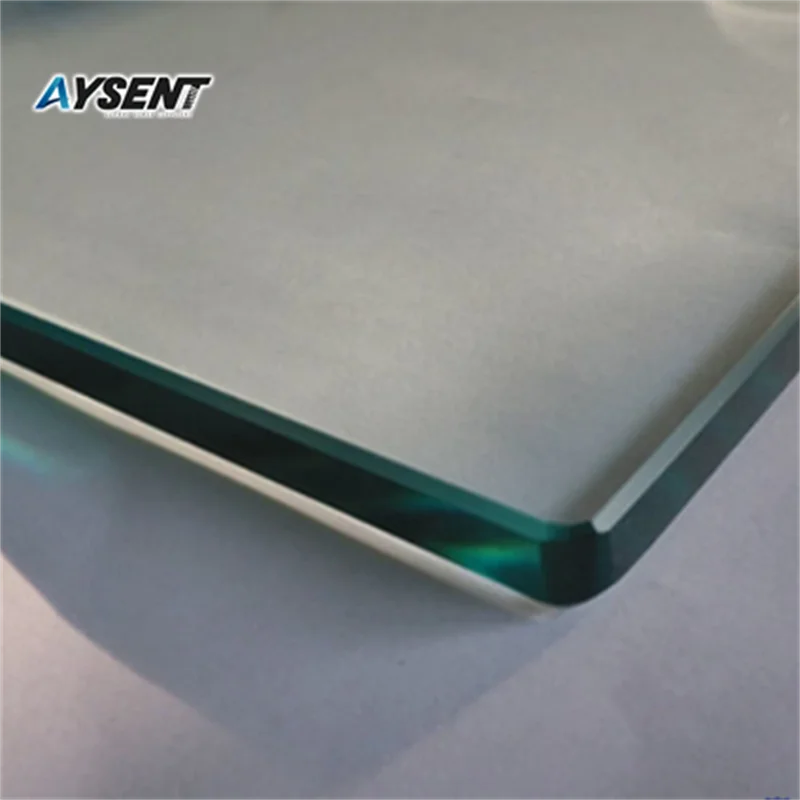 & 12mm Clear Tempered Glass China Wholesale Commercial Wall 10mm Flat Solid Decoration Windows Customer Size Tempered Glass TG-L