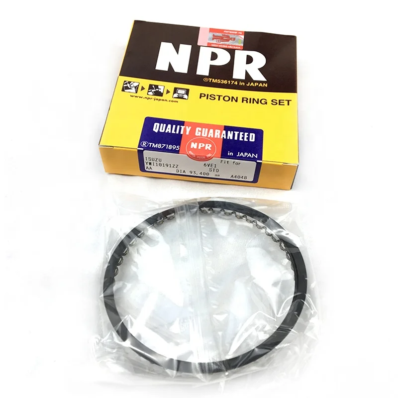 Original Piston ring for 6VE1 pickup YWI10191ZZ for NPR