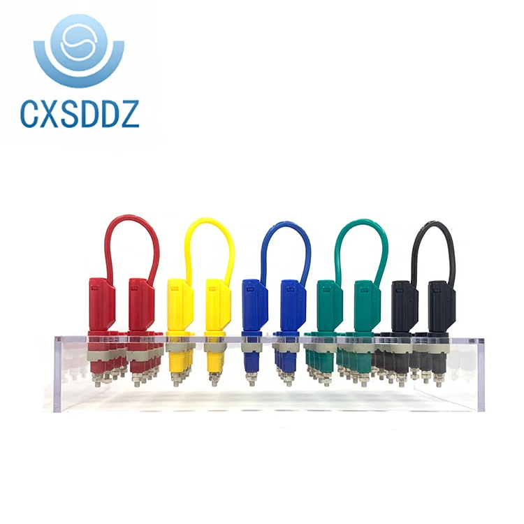 CXSDDZ-S302 3mm Shrouded stackable banana plug test leads instrument cable