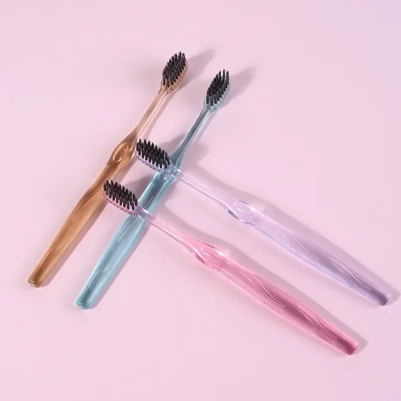 BSCI approved massage gum toothbrush for adults can custom