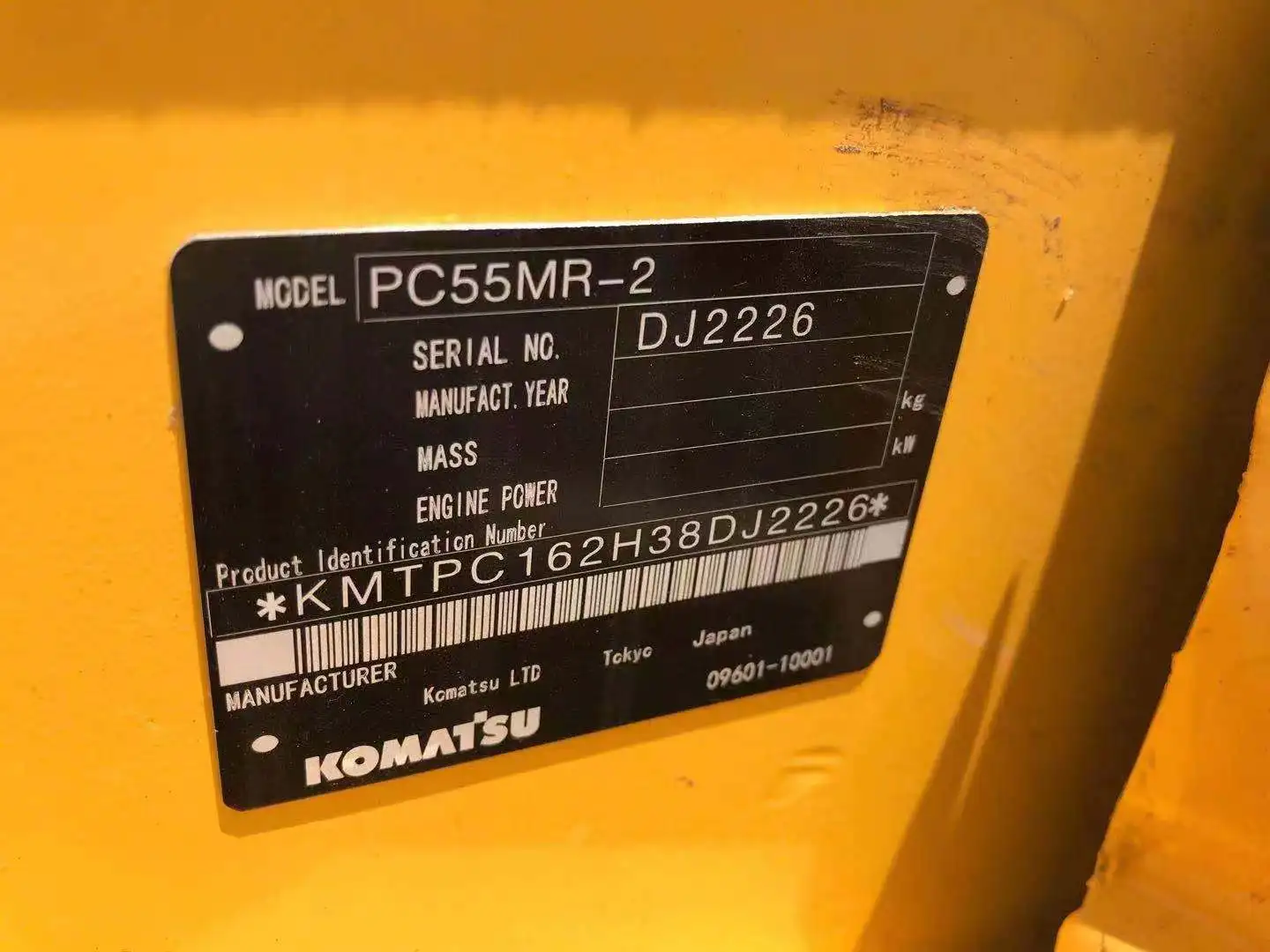 Б/у небольшой гидравлический экскаватор Komatsu PC50 PC55 PC60 мини-гусеничный в хорошем