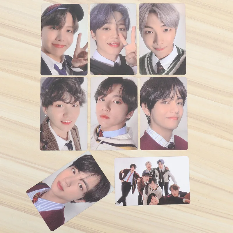 Bangtan Boys оптовая продажа Kpop карта души 7 альбом Фотокарточка