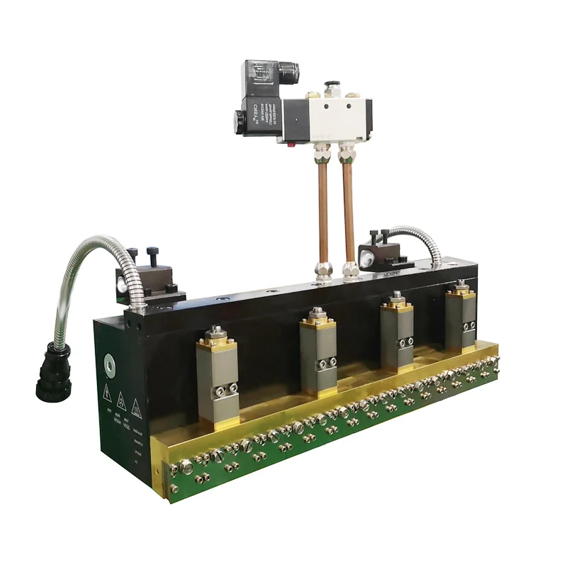 500mm Fiber spray gun NTC/PT100/K/Ni120 sensor 24v solenoid valve