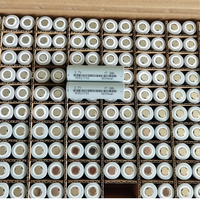 
High Capacity 21700 battery 4800mAh 3.7V Lithium Ion Rechargeable Battery Cell 