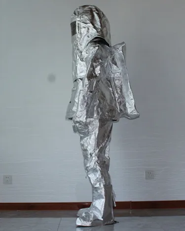 Fire Approach suit asbestos material