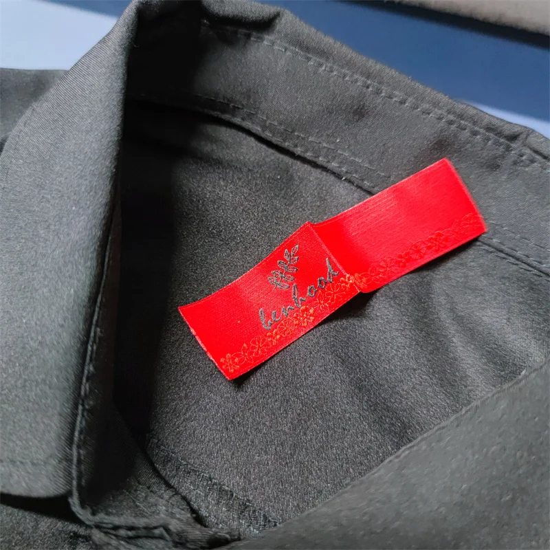 Free Sample Factory Cheap Price Custom Garment Brand Label Garment Brand Label Woven For Clothing