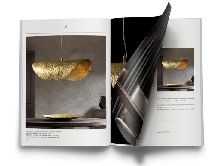 Nordic lotus chandelier personality creative art light luxury lighting designer bar restaurant clothing store chandelier