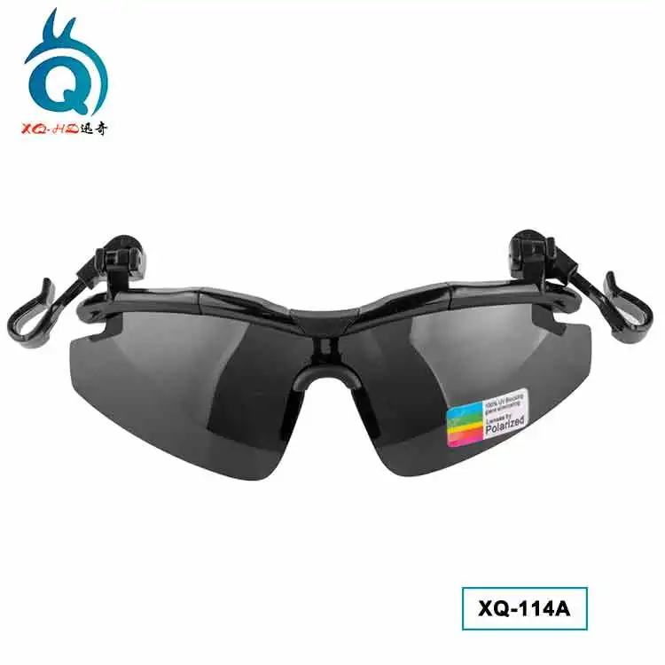 fashion custom sports driving shades cycling HD polarized  fishing cap clip on sunglasses golf glasses