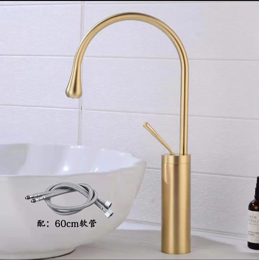 Hot Sale High Quality Premium Brass Basin Faucet Deck Mount Mixer Tap Hot and Cold Multi Color