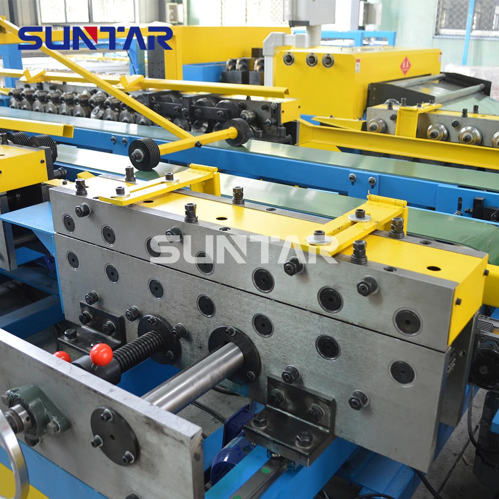 SUNTAY good price Auto Duct Line 5 High Efficiency Duct Making Machine For Duct Production