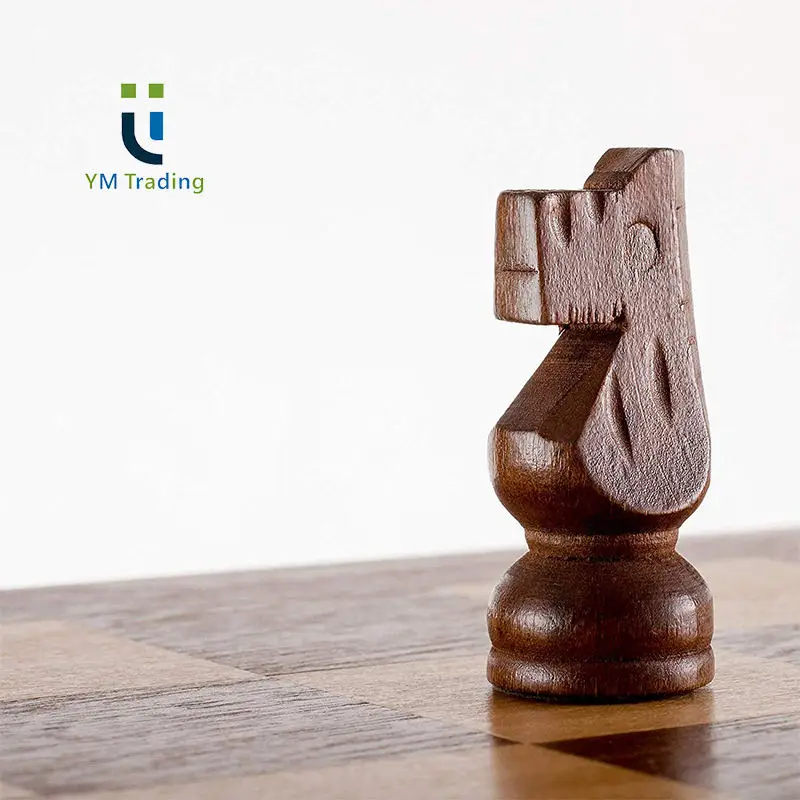 Chess Selling Magnetic High Quality Wooden Chess Set With Folding Board Wholesale Traditional Toy For