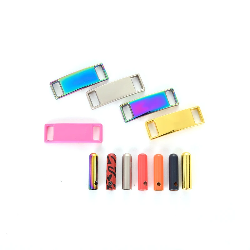 High quality Brand logo custom zinc alloy metal label branding tags for shoes