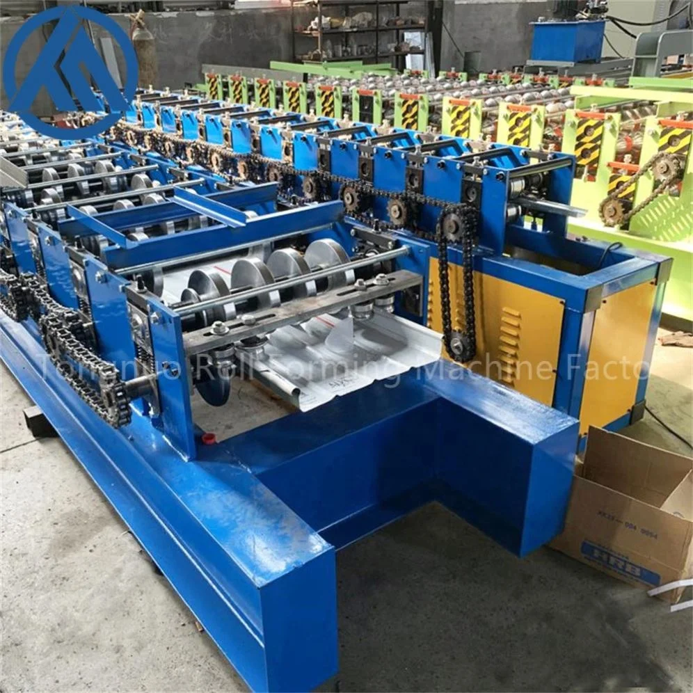 Standing Seam Roll Forming Machinery Pipe Ridge and Drip Edge Metal Double Layer Roll Forming Machine