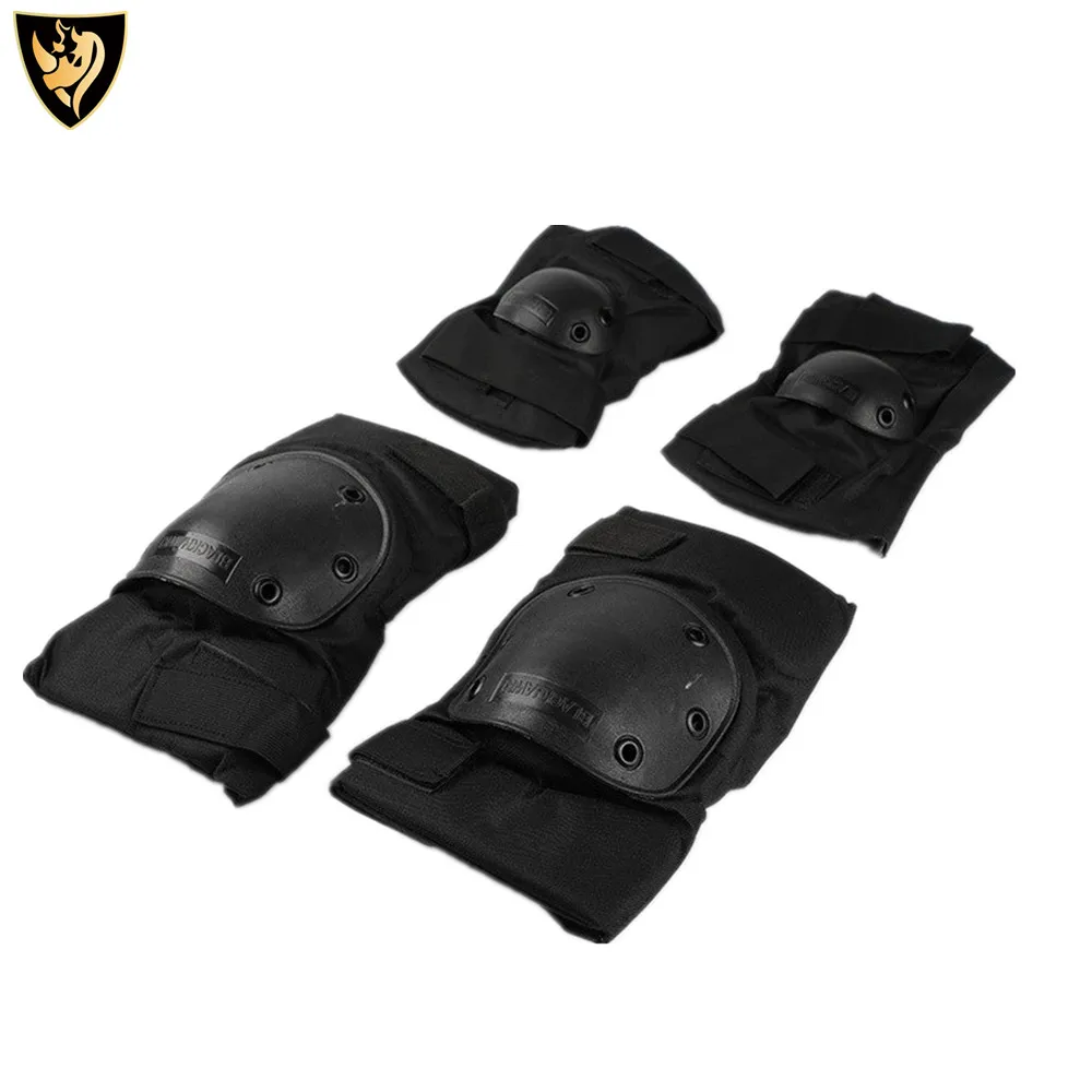 Tactical combat elbow knee pads set