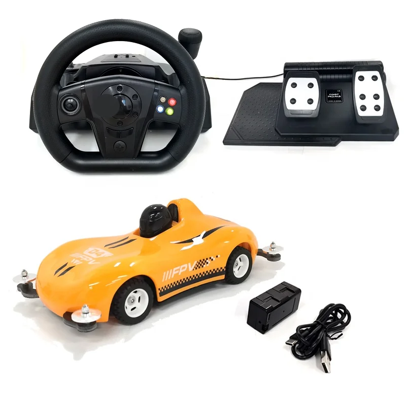 Reality Driving Steering Wheel Control RC Remote Control Car 1080P HD Camera fpv rc car with Camera for Adults