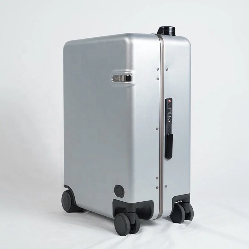 New Arrival Hot Smart Riding Scooter Luggage Automatic Following Mobile APP Remote Controller Travel Businees Smart Suitcase