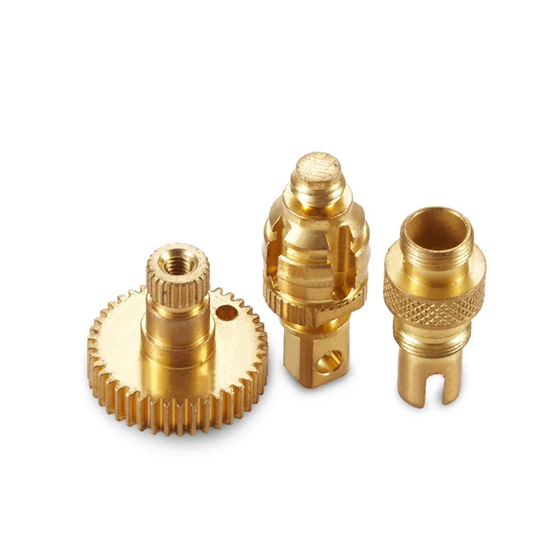 OEM High Precision Bronze/Copper/Brass Pin Knurled Nut Screw Cnc Lathe Parts turning milling Cheap CNC Michining Service