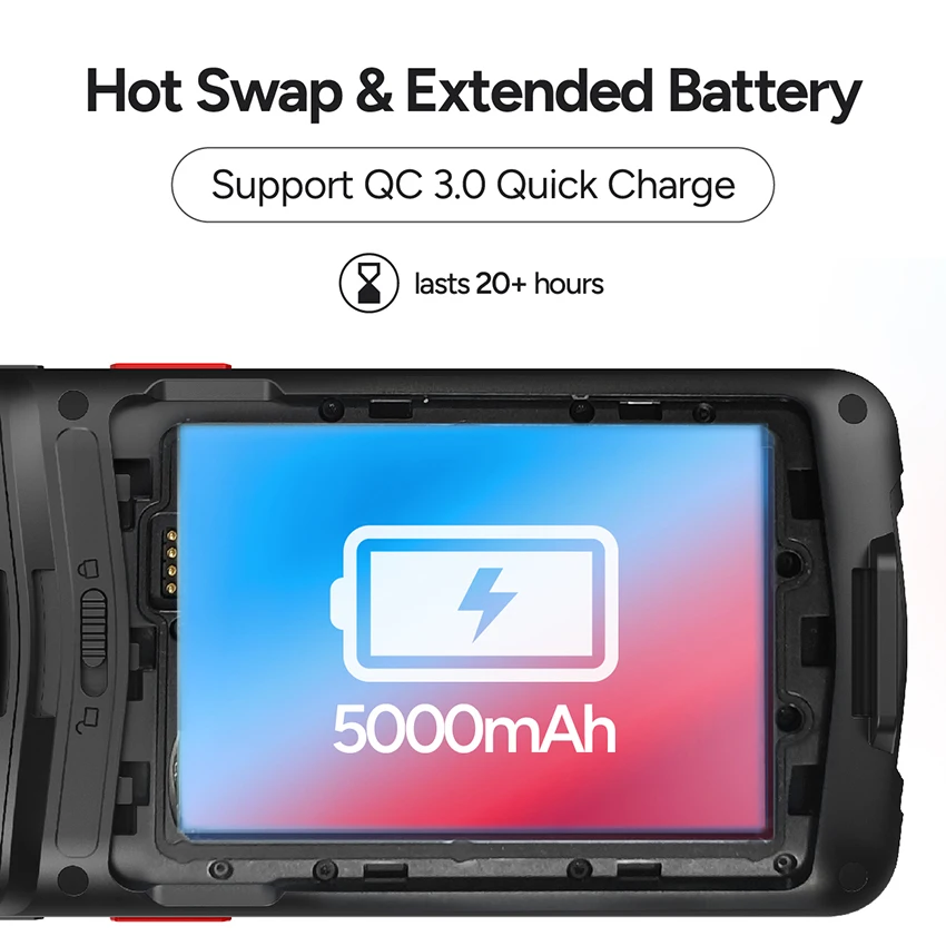 ME61 Waterproof PDAs Barcode Scanner Industrial QR Code reader Android 13 Data Collector rugged handheld PDA for Inventory