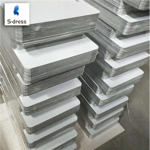 Hot sale High Quality Customised Stainless steel Sublimation blank Car License Plate Frame