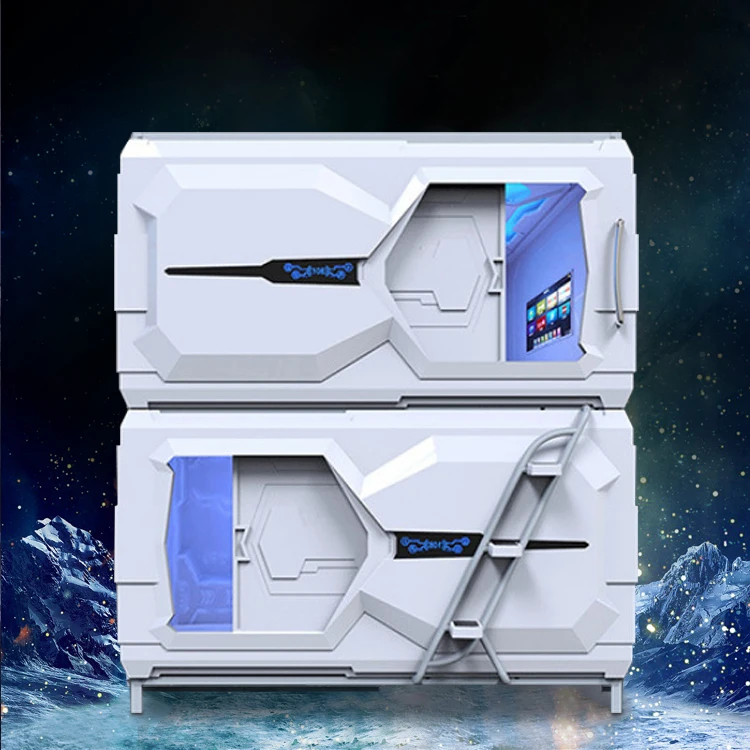 Wholesale theme hotel bed sleeping pods capsule bed capsule pod bunk beds