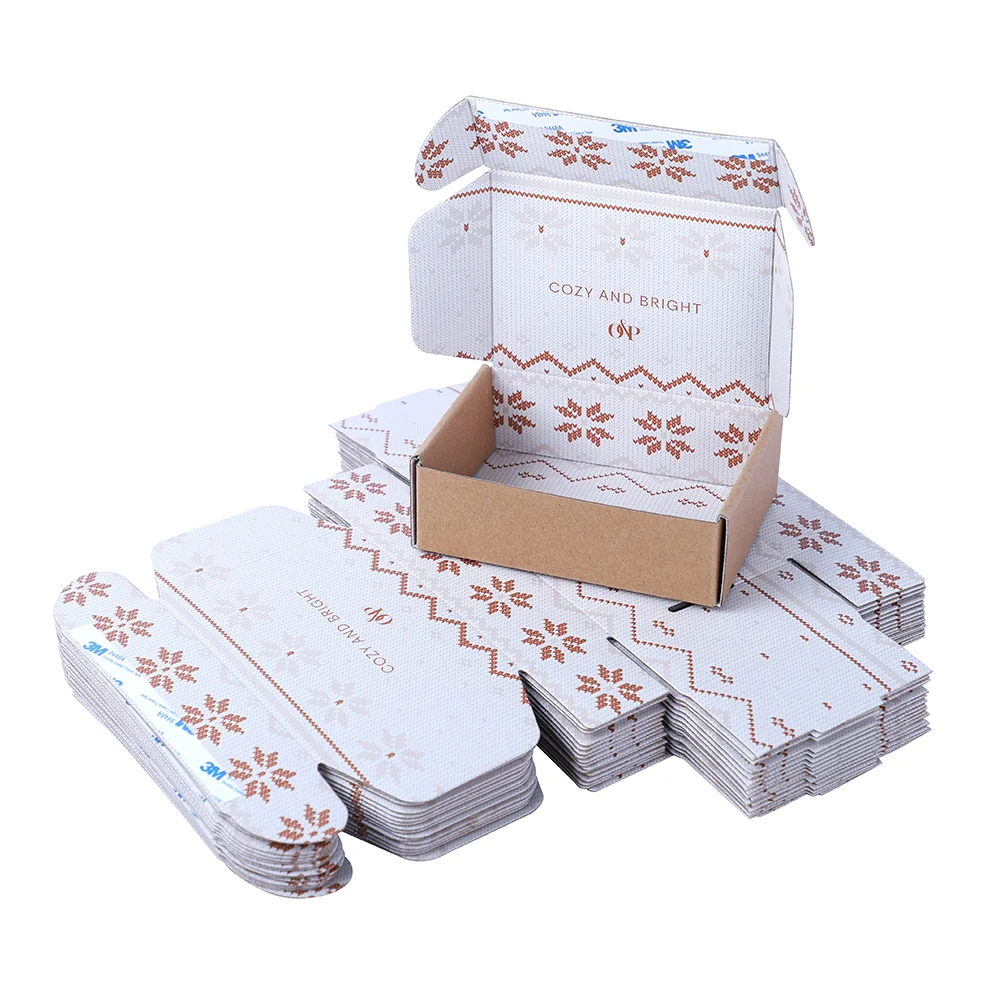 Self Seal Professional Manufacturer Yellow Wholesale Price Book Postal Karton Corrugated Packaging Box Custom Print Mailer Box