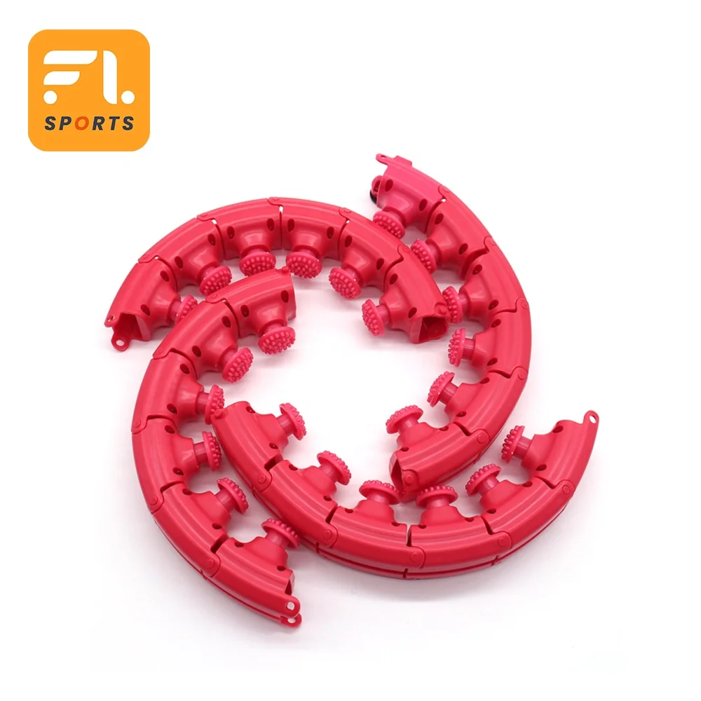 FULI Wholesale Factory Massage Smart Weighted Lose Exercise Hoola Hoops For Fitness Exercise