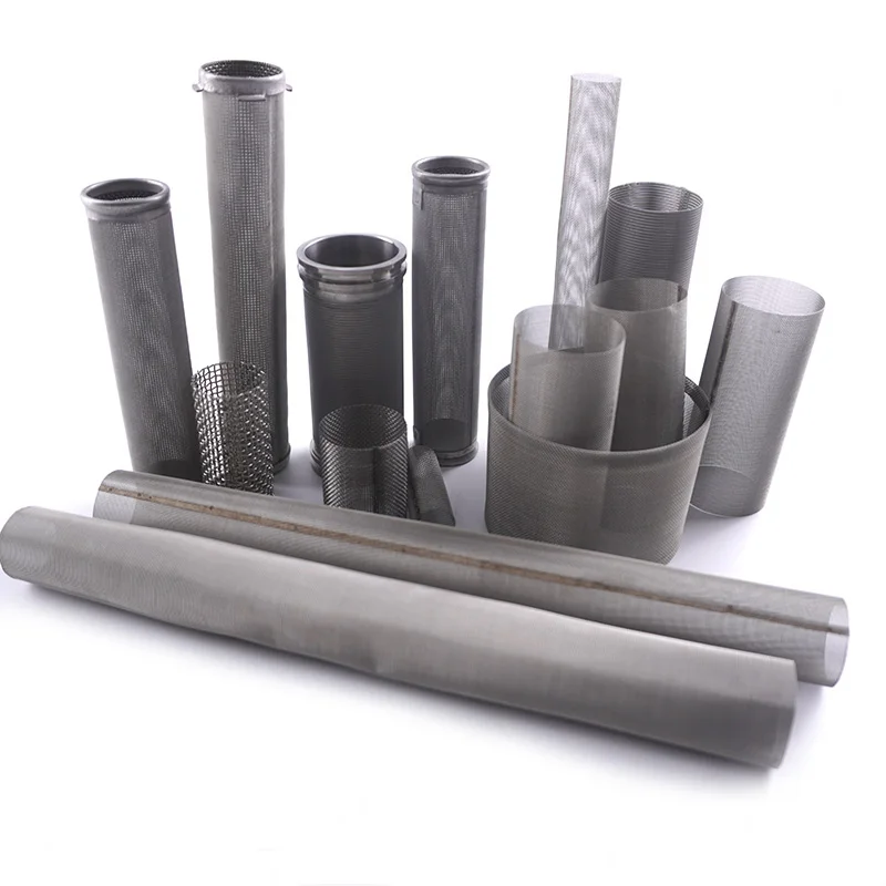 custom stainless strainer steeper basket screen parts accessories cylinder