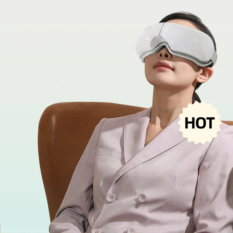 Best Selling Medical Health Beautiful Device Air Pressure Therapy Eye Massager For Eyes Care Heating