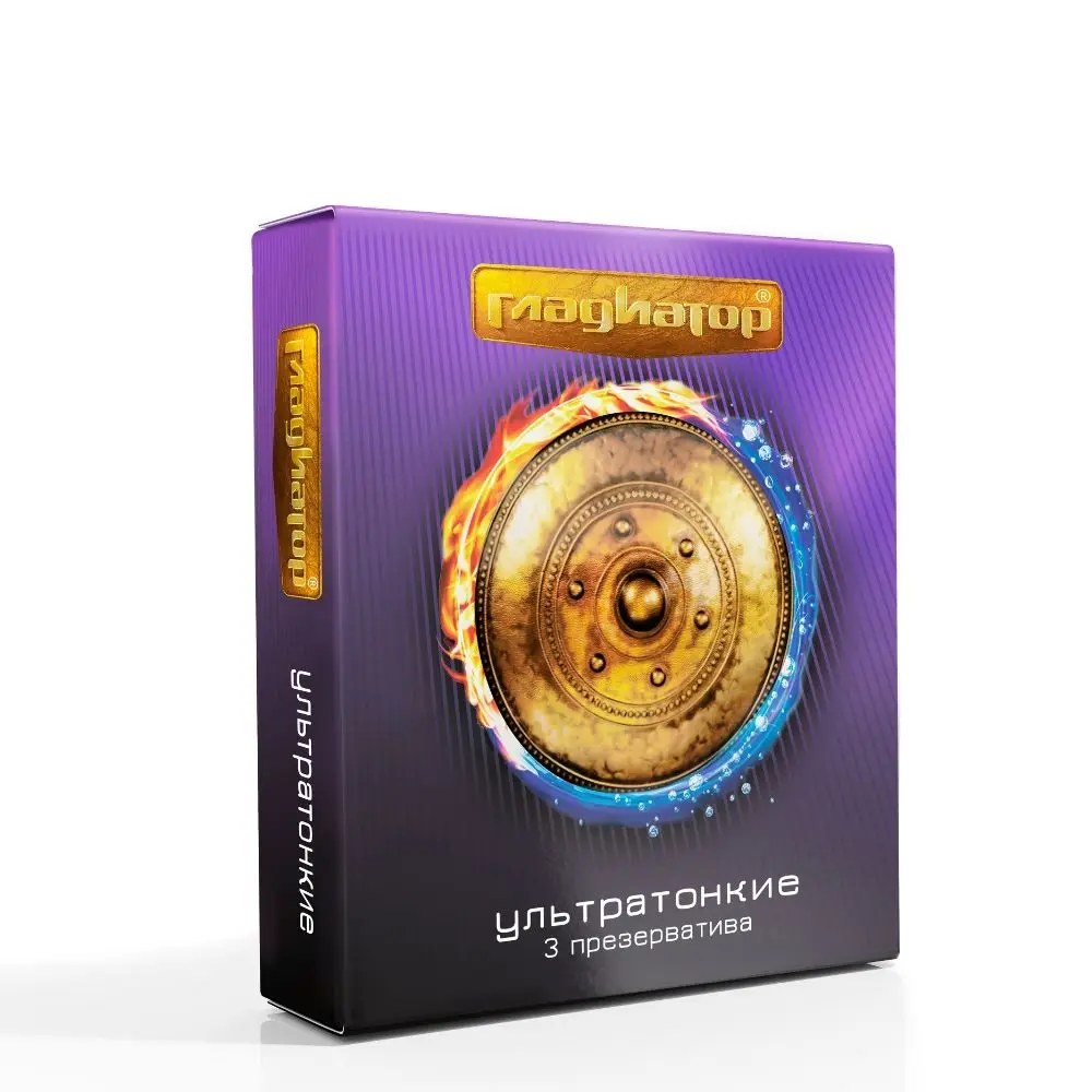 
Superthin condoms Gladiator 