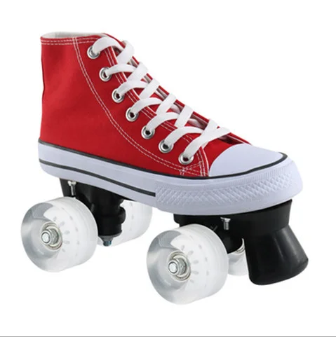 Горячая продажа роликовых коньков, холсты для взрослых, двухрядные Детские Необычные четырехколесные коньки, роликовые четырехколесные катки, оптовая продажа