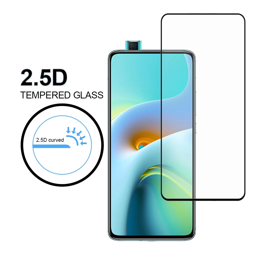 2.5D полностью наклеиваемая поверхность из закаленного стекла для мобильного телефона экрана для Xiaomi Redmi K30 Ультра Pro