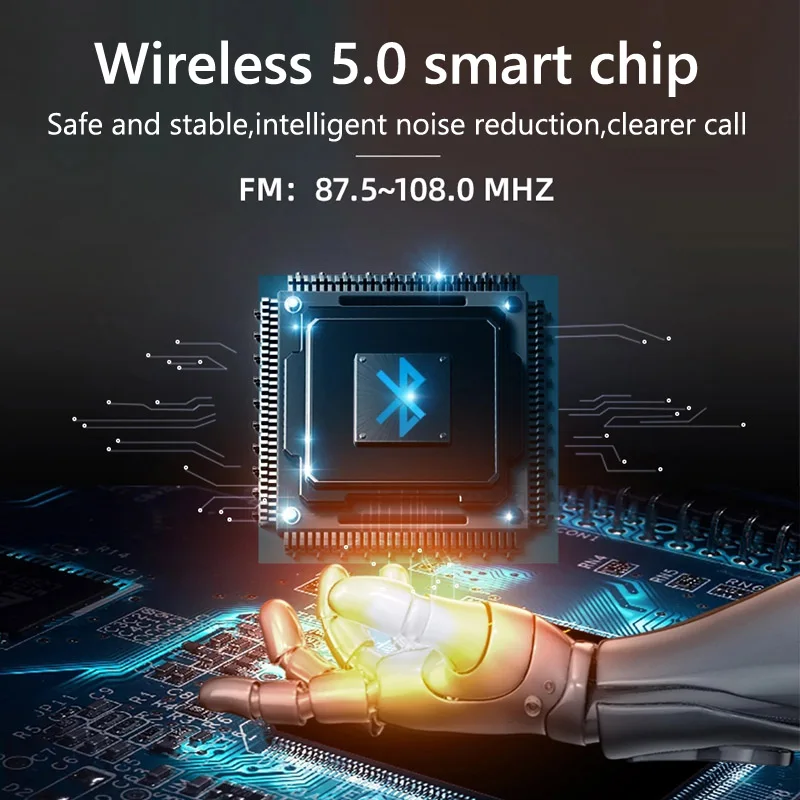 TF Card U Disk Playback Handsfree Car Kit Car Charger 2 Usb Cigarette Lighter Splitter Car Mp3 Player FM Transmitter