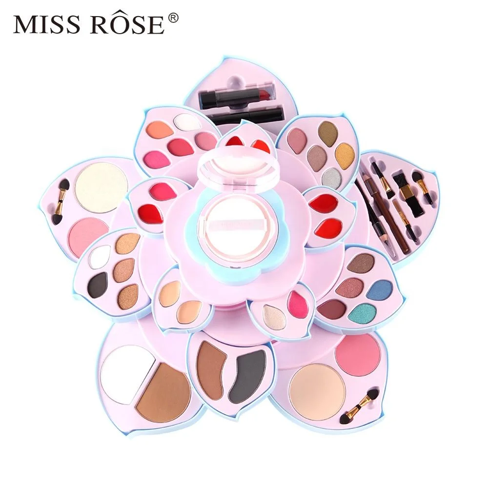  Палитра для макияжа тени век Miss Rose наборы косметика профессиональный