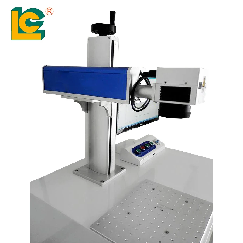 LC Fiber Laser Marking Machine Metal Stainless Steel Plastic Nameplate Engraving Gold and Silver Jewelry Engraving Machine