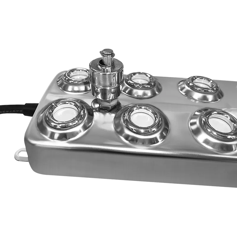 Industrial ultrasonic fogger for mushroom 10 disc nebulizer 10 heads water atomizer mist maker machine