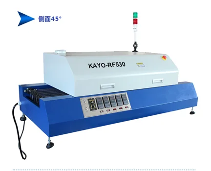 Производство прямые Лидер продаж KAYO-RF530 Desktop 5 зон нагрева высокое качество SMT pcb горячего воздуха reflow печь машина
