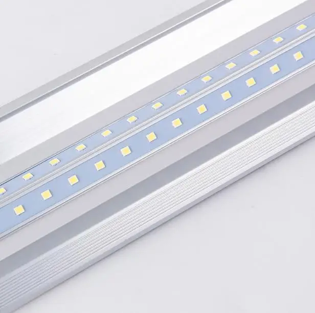 CE pendant linkable linear tube light wire guard 36w 40w 54w 3500k t8 led batten light 4ft